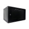 Hypernet WMNC-500-6U-FLAT-BLACK Шафа комутаційна настінна 6U 600x500. Photo 1